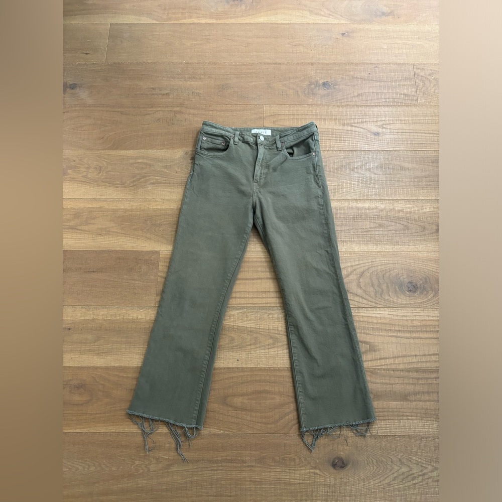 Trave jeans in khaki green size 31